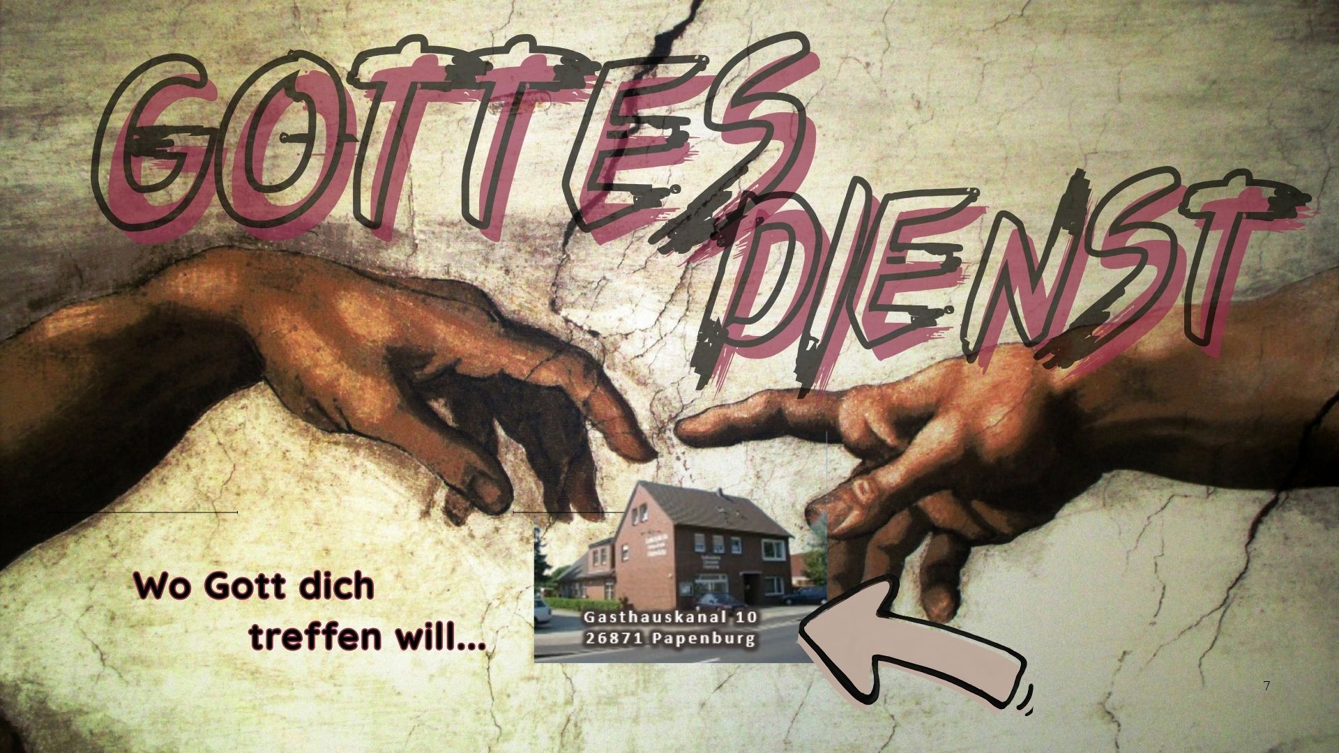 Der Gottesdienst - wo Gott uns Menschen treffen will