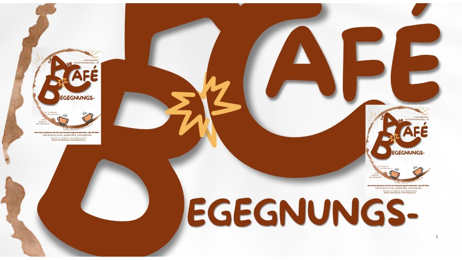 Begegnungscafé am Gasthauskanal